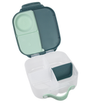 B.box Mini Lunchbox Emerald Forest stalowy niebieski