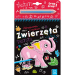 Aksjomat Zdrapywanka z rysikiem Zwierzęta - 4kidspoint.pl